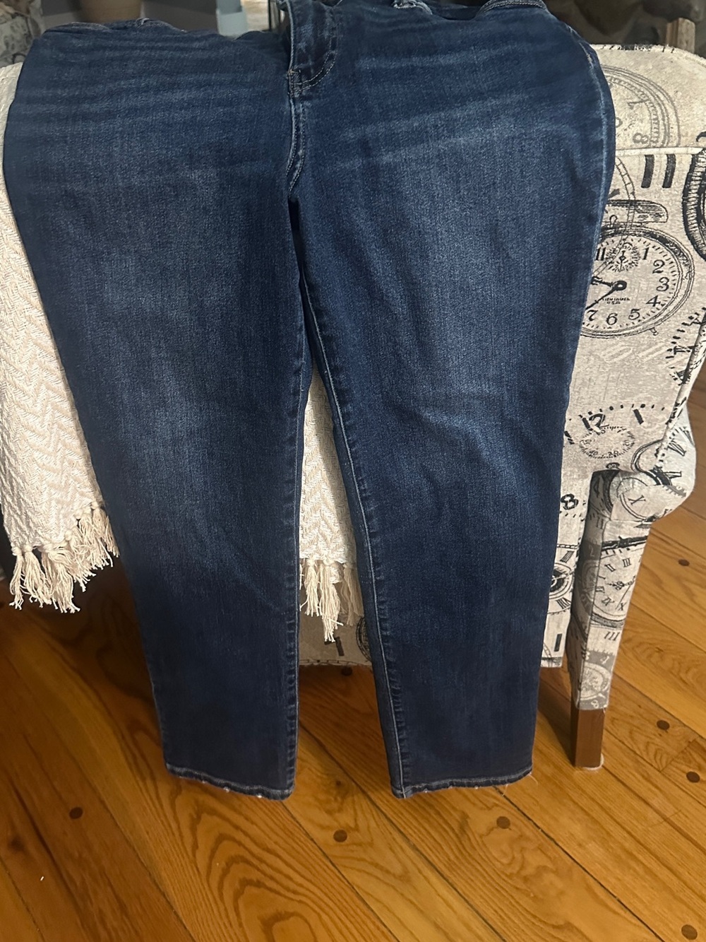 HUE Indigo Straight-Leg Women's Jeans